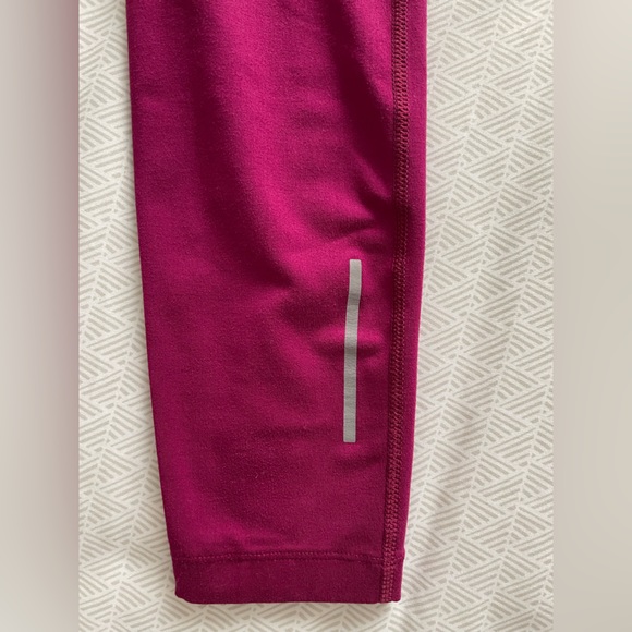 Nike Dri Fit Epic Running Tights Berry XS - Picture 6 of 11
